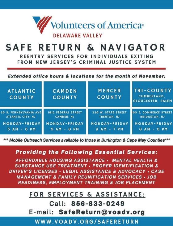 Safe Return and Navigator flyer