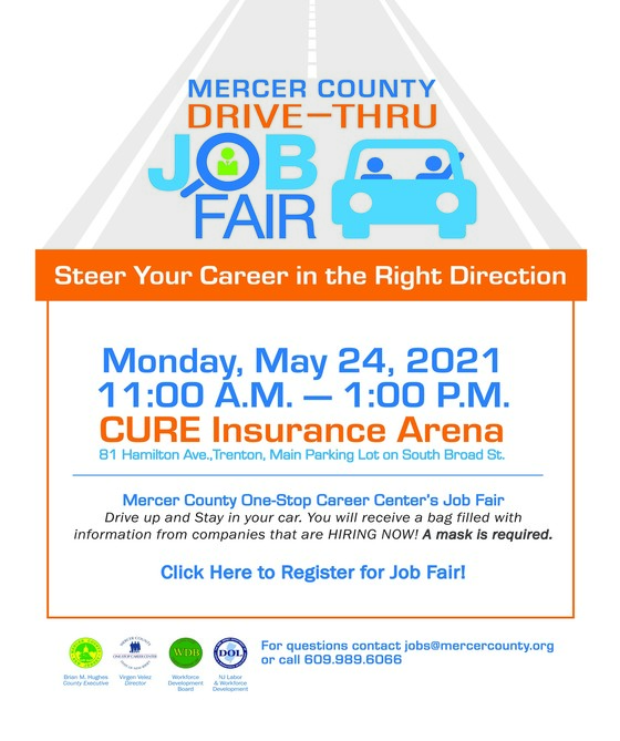 May 24 drive thru job fair flyer