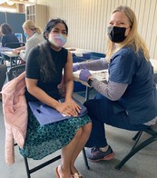 Vaccination at skating center 5-6-21