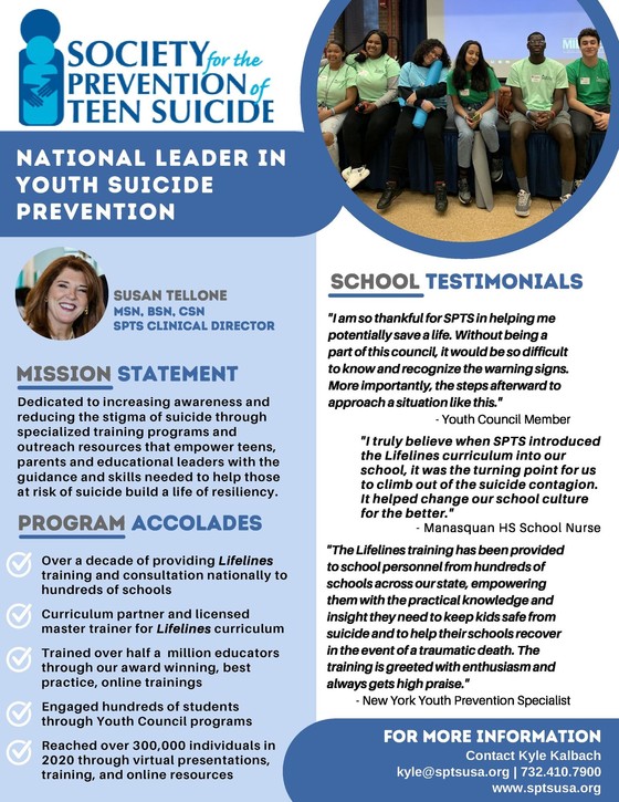 Society for the Prevention of Teen Suicide