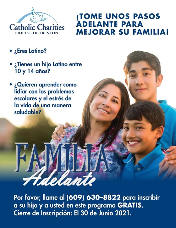 SPANISH Familia Adelante Flyer