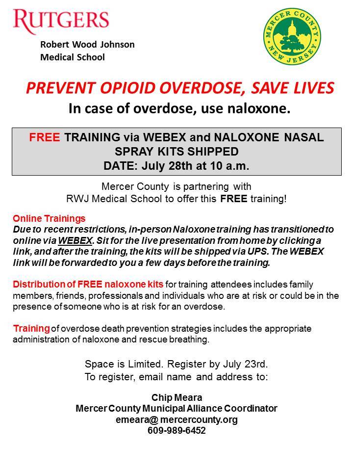 Naloxone Training 7/28