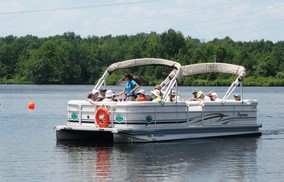 Pontoon boat tours