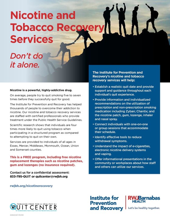 IFPR Nicotine Recovery English 