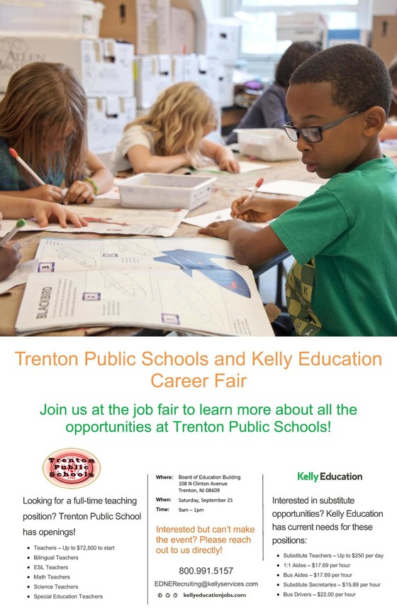 Trenton Event Sept 25th 