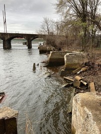 Trenton fishing wharf