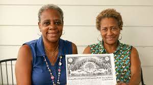 Elaine Buck and Beverly Mills