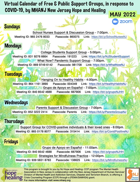 hope and healing schedule 2022