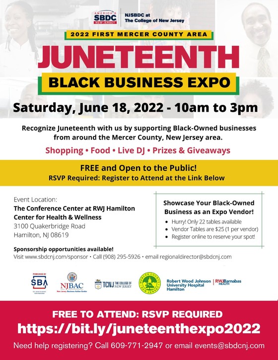 Juneteenth Black Business Expo flyer