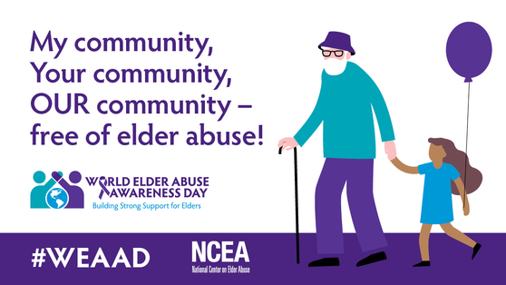 World Elder Abuse Awareness Day logo