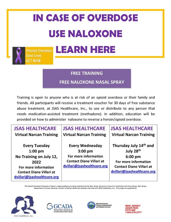 Narcan Training 2022