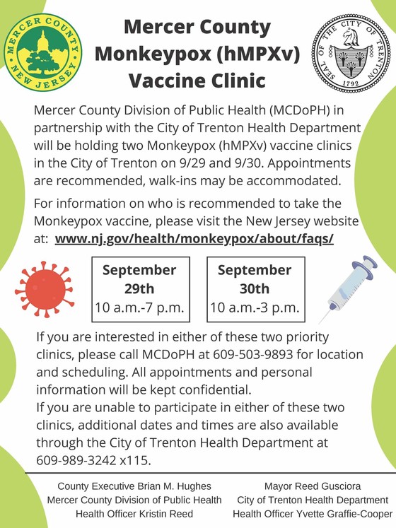 monkeypox clinics sept. 2022
