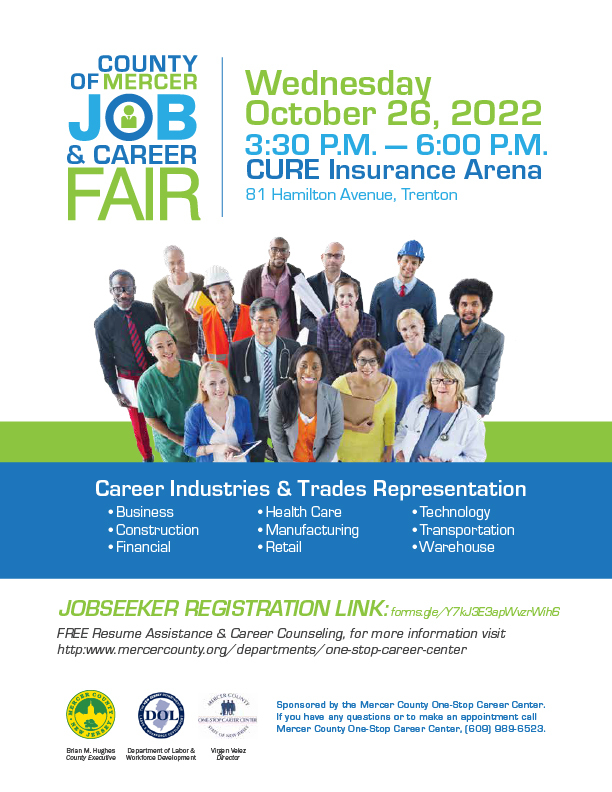 Oct. 25, 2023: Mercer's BIG job & career fair from 3:30-6 p.m.!