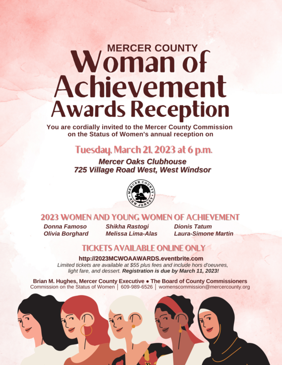 Women of Achievement flyer