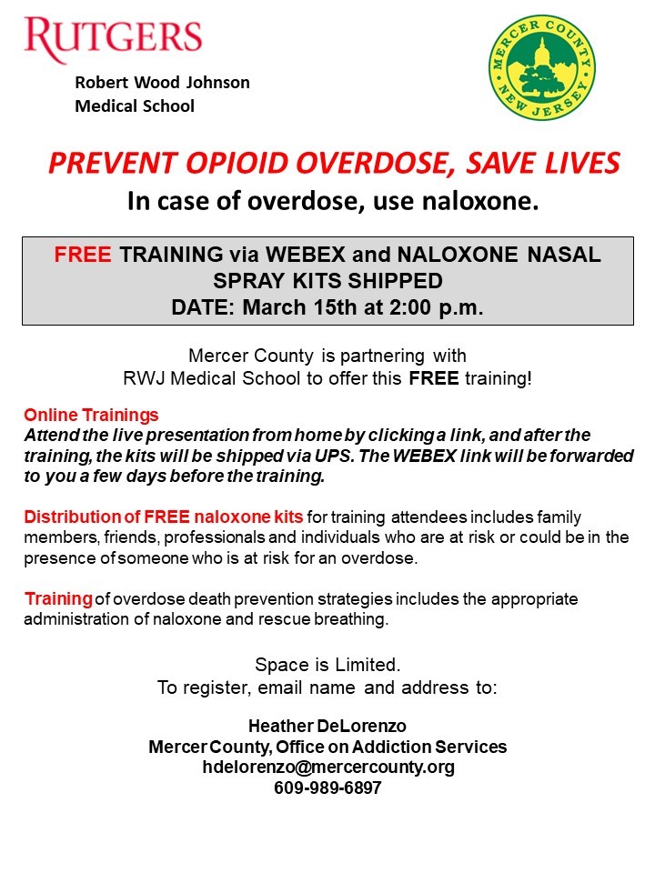 March 15 2023 Narcan Training
