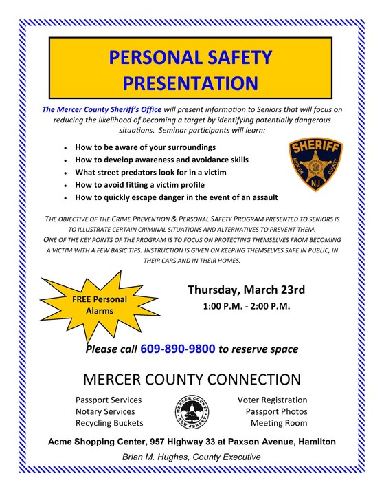 sheriff personal safety