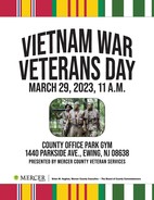 Vietnam War Veterans Day flyer