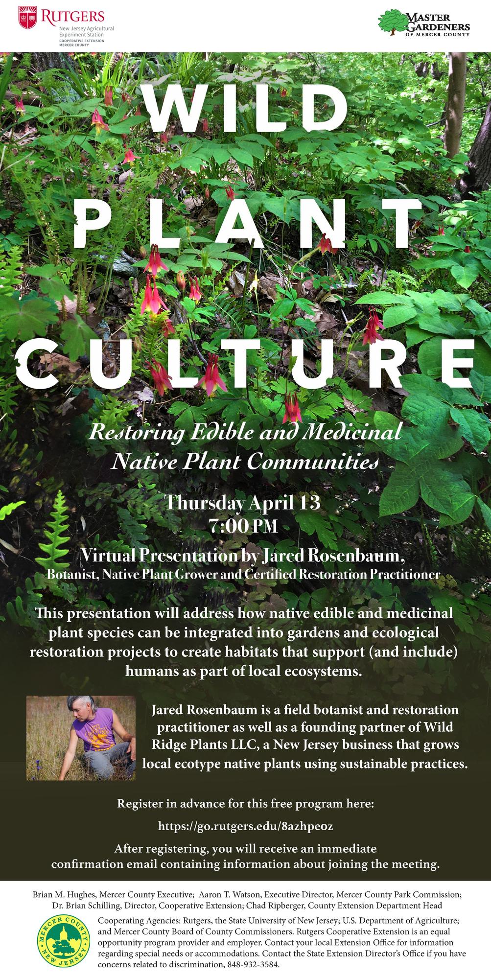 Wild Plant Culture flyer