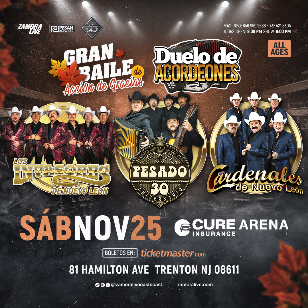 Duelo de Acordeones at CURE Insurance Arena!