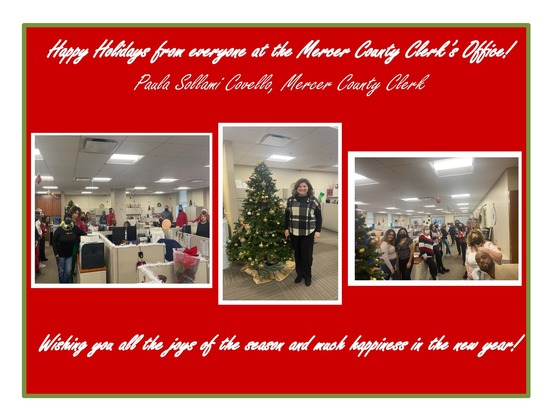 County Clerk Holiday Card