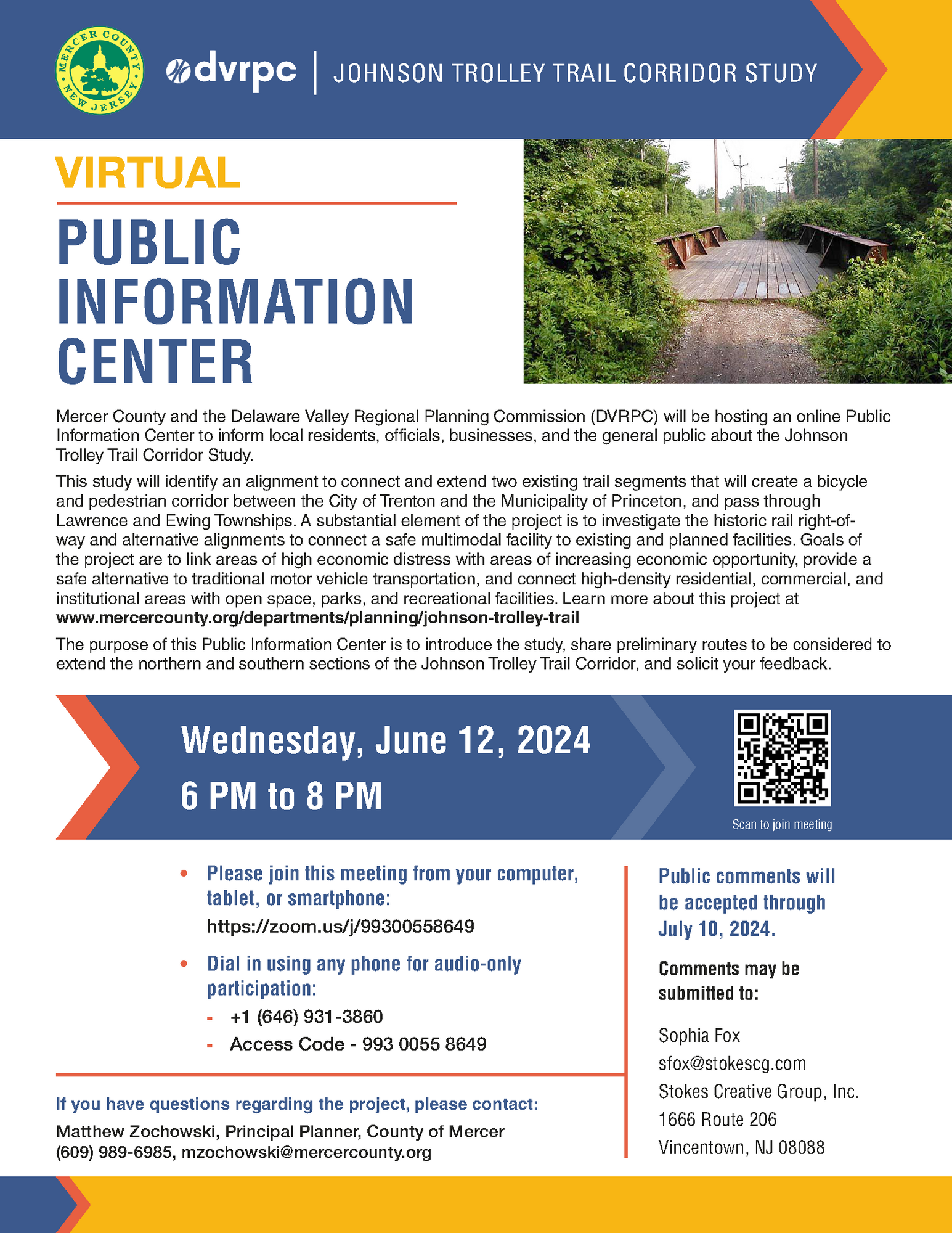Johnson Trolley Trails PIC Announcement