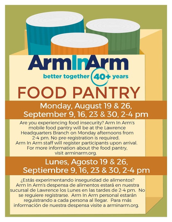 September Food Pantry Dates