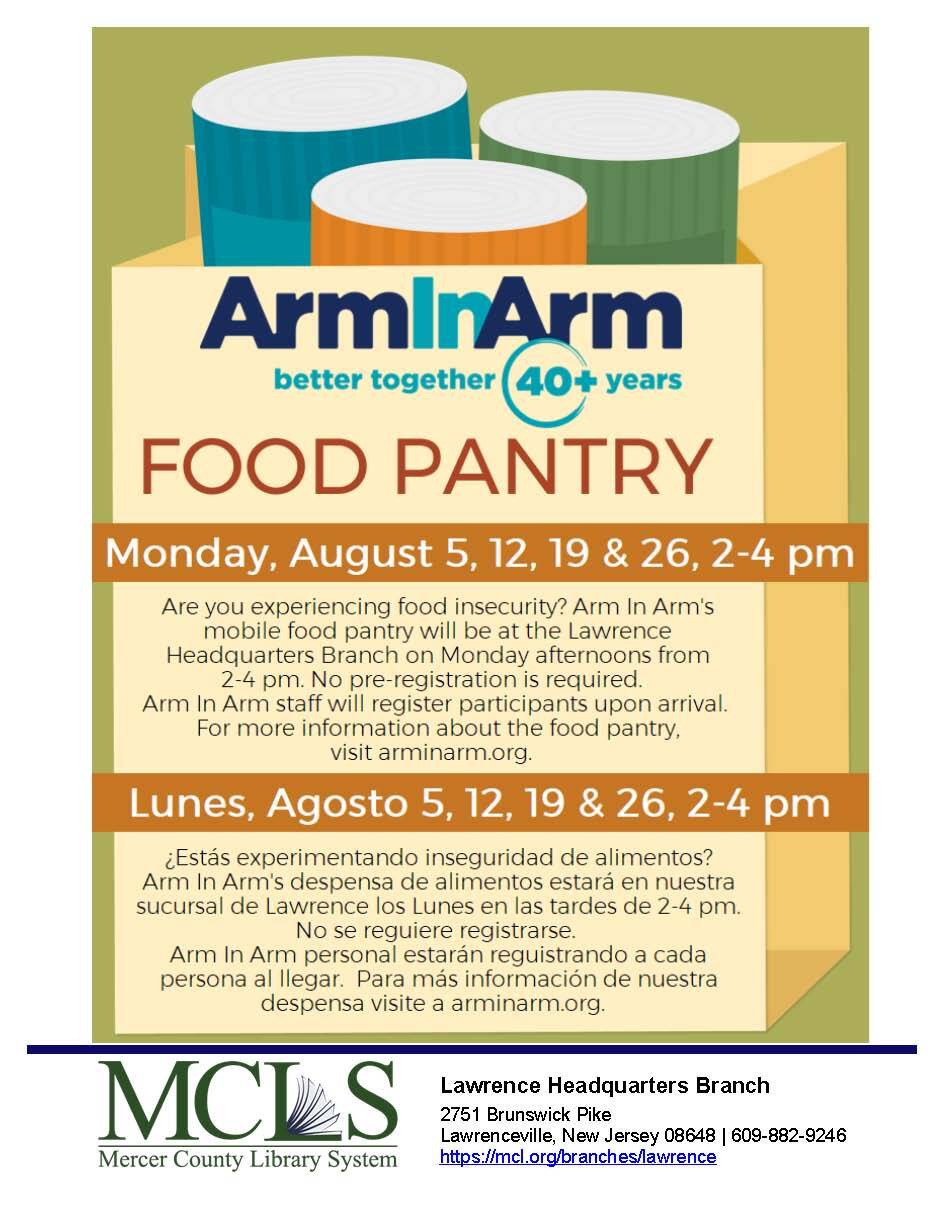 Food Pantry August Lawrence Library