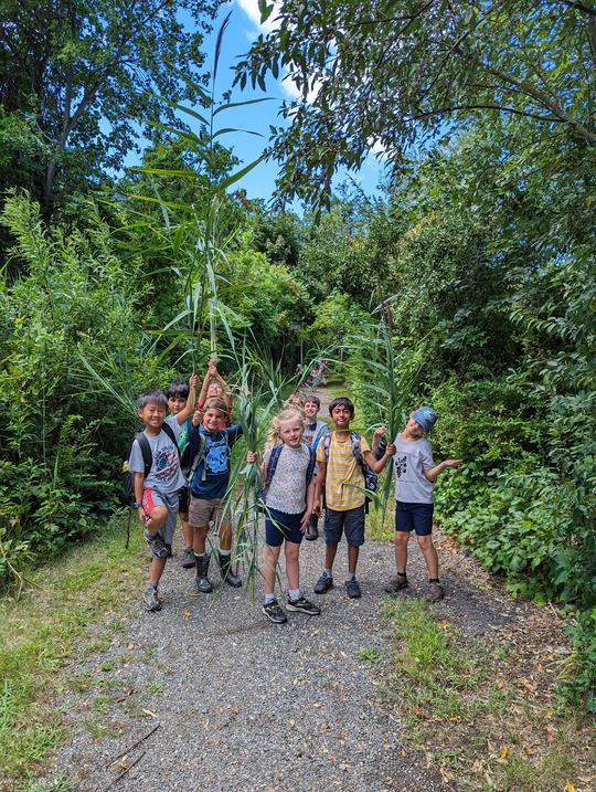 Children at Tulpehaking Nature Center