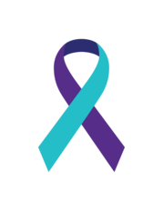 Suicide Prevention Month ribbon
