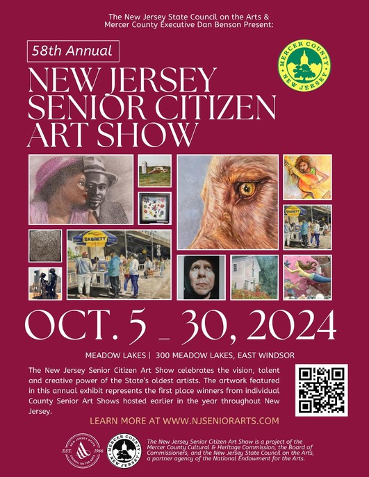 Senior Citizen Art Show Flyer