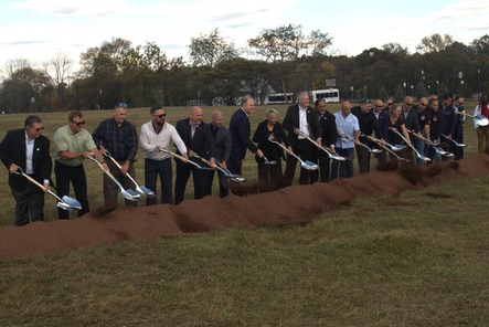 Labor Leaders at TTN ARFF Groundbreaking