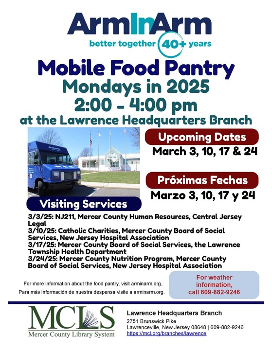 March 2025 food pantry