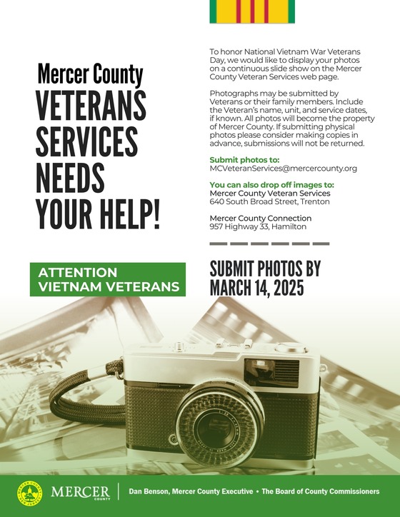 Vietnam Vets Photo Flyer