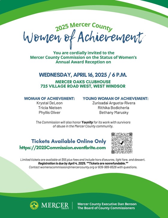 Women of Achievement 2025 Flyer