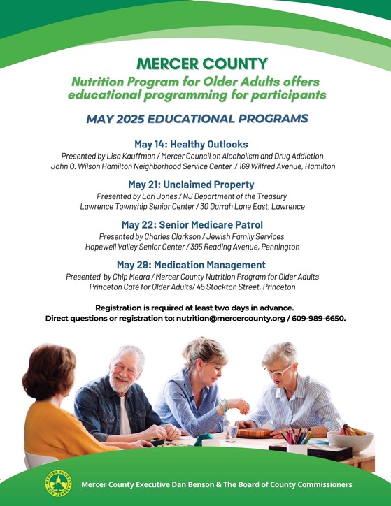 May 2025 Nutrition Program Educational Programming