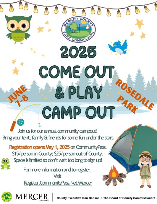 Camp Out 2025 Flyer