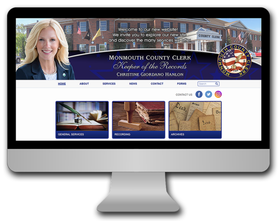 New County Clerk website