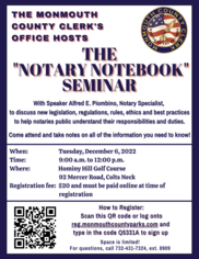 Notary Notebook Flier