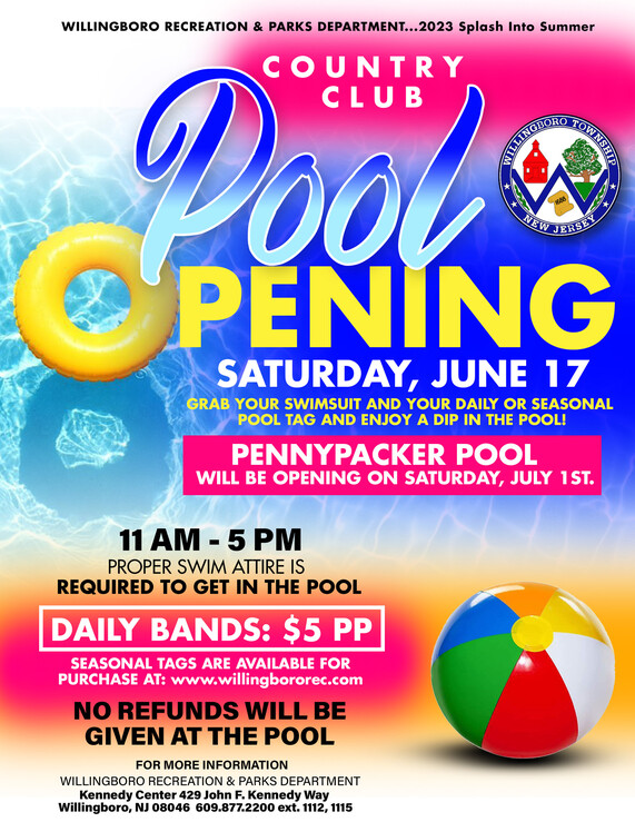 Pool Opening 