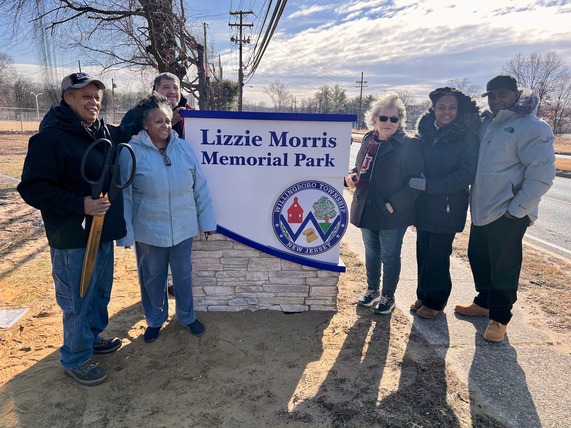 Lizzie Morris Memorial Sign
