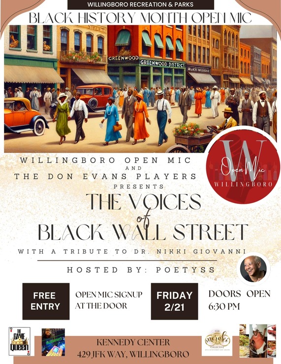 Black History Month Open Mic