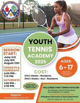 Youth Tennis Flyer