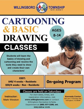 Cartooning Flyer