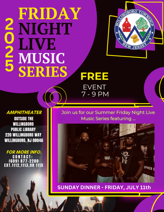 Friday Night Live Music Series-Sunday Dinner