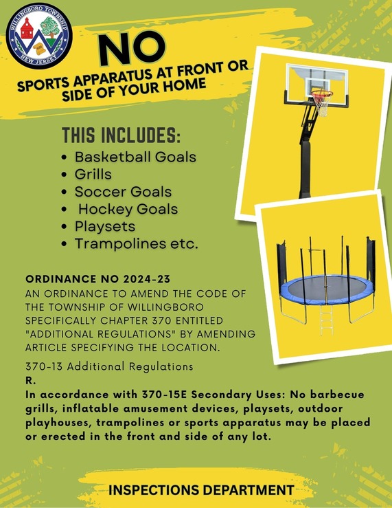No Sports Apparatus 