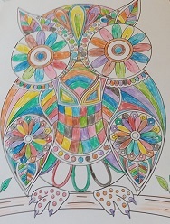 Coloring image by Susan Page