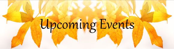 Upcoming Fall Events