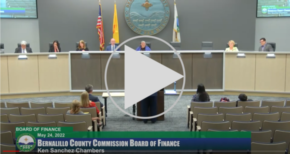 Board of Finance Meeting