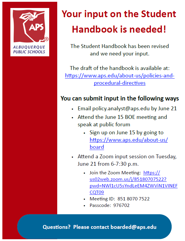 APS Handbook Outreach