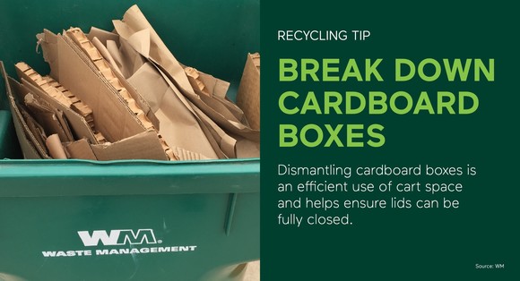 Recycling Tip Cardboard
